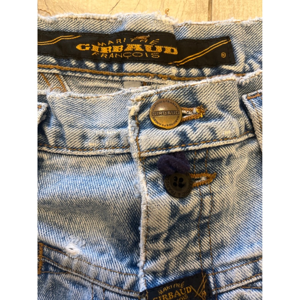 MARITHE + FRANCOIS GIRBAUD Light Wash Denim Jeans‎ Womens Size 20